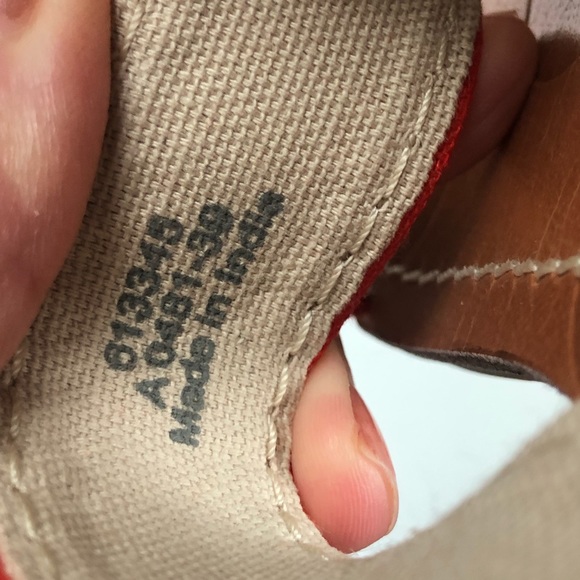 BODEN RED LIZZIE SLIDES | sandals Sz 39 / 8 NEW - Picture 3 of 6